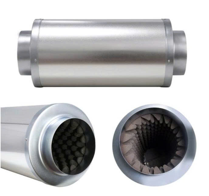 TA-160*600 Tiêu âm ống gió tròn DN160*600 - Ảnh 2